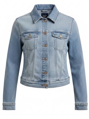 Classic Light Blue Denim Jacket - Women's Jean Jacket
